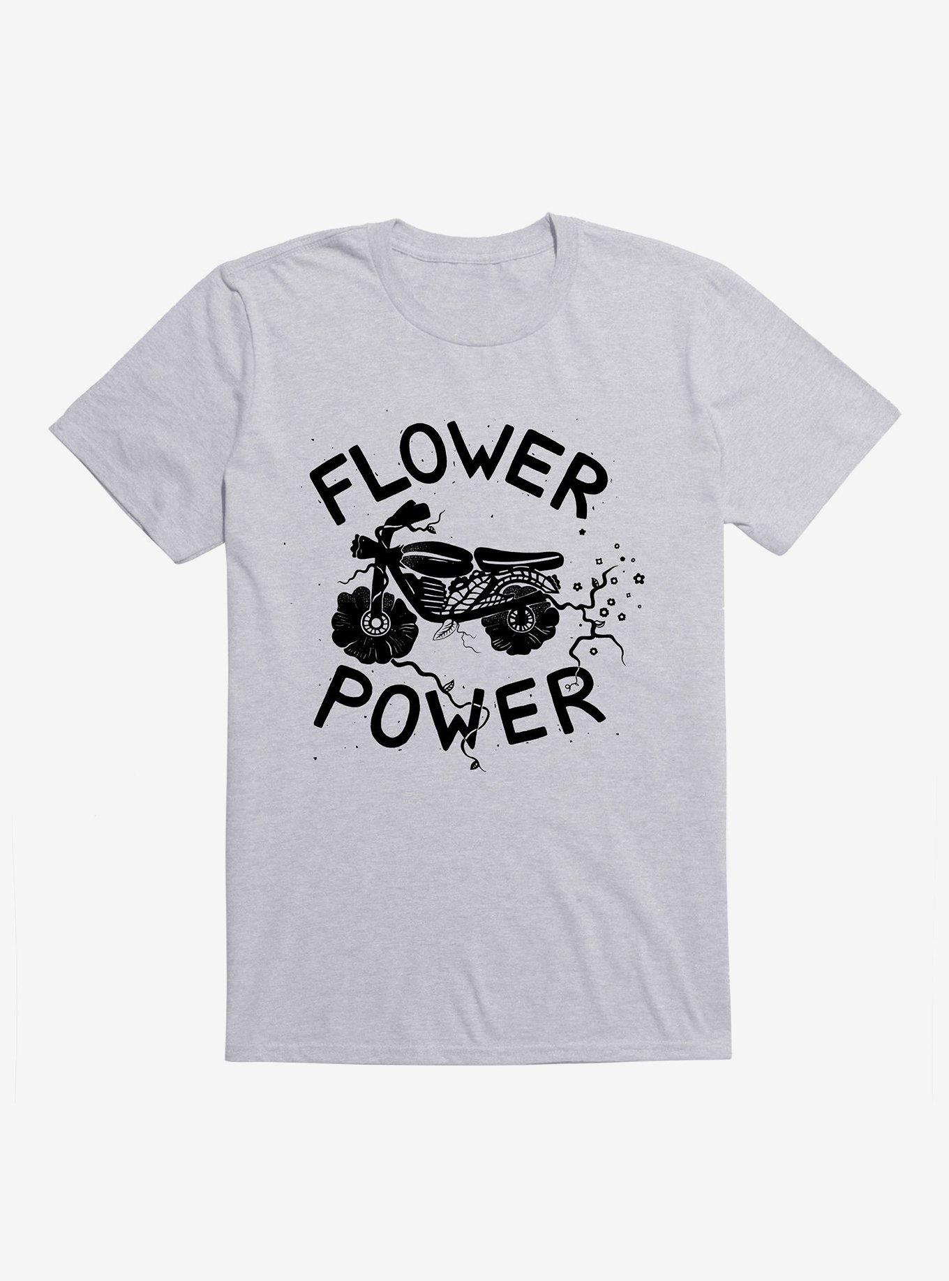 Floral Fuel T-Shirt, HEATHER GREY, hi-res