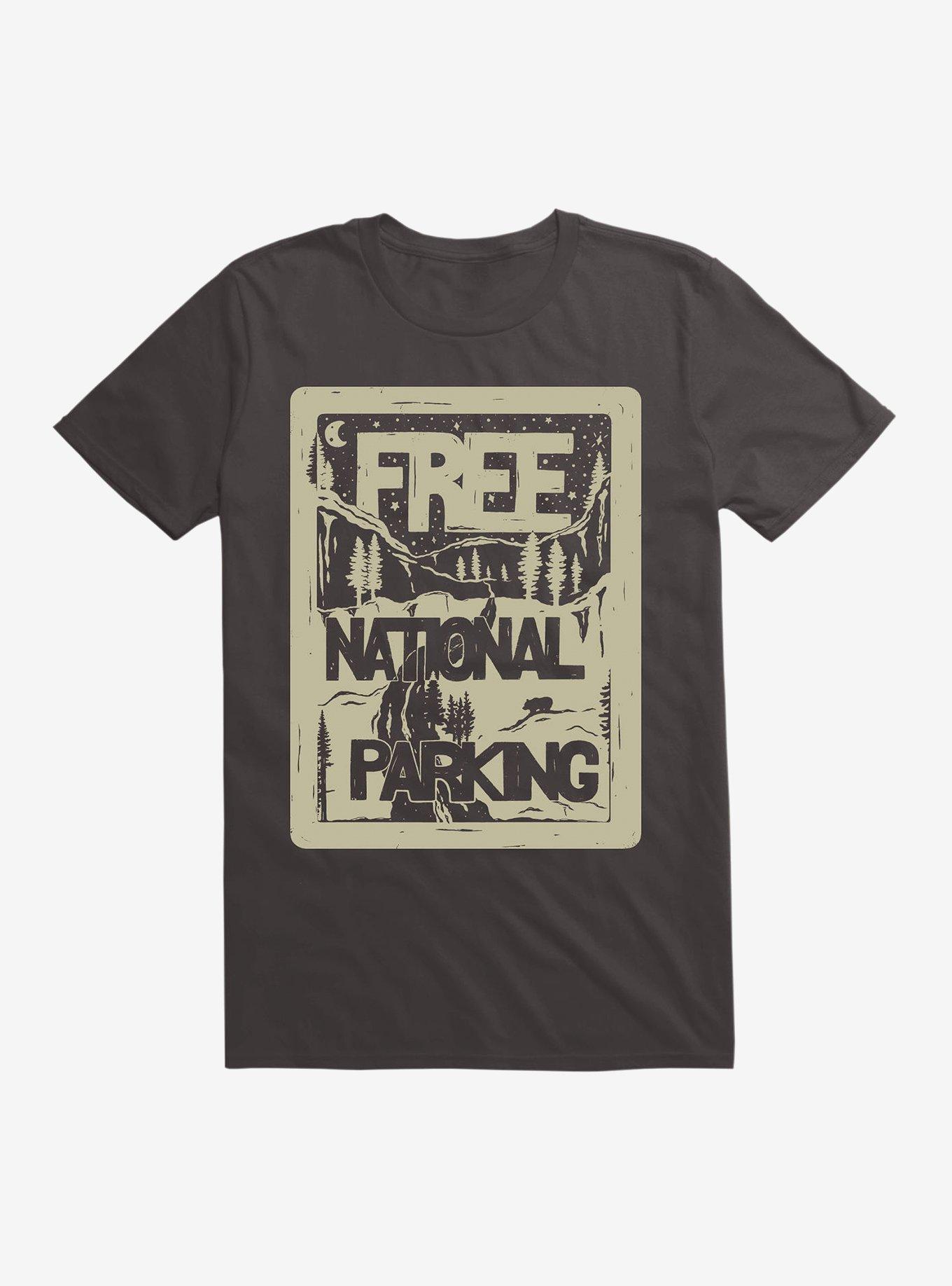 Free Parking T-Shirt, BLACK, hi-res