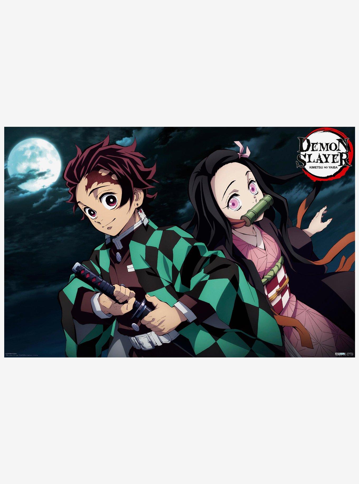 Demon Slayer: Kimetsu No Yaiba Tanjiro & Nezuko Poster, , hi-res