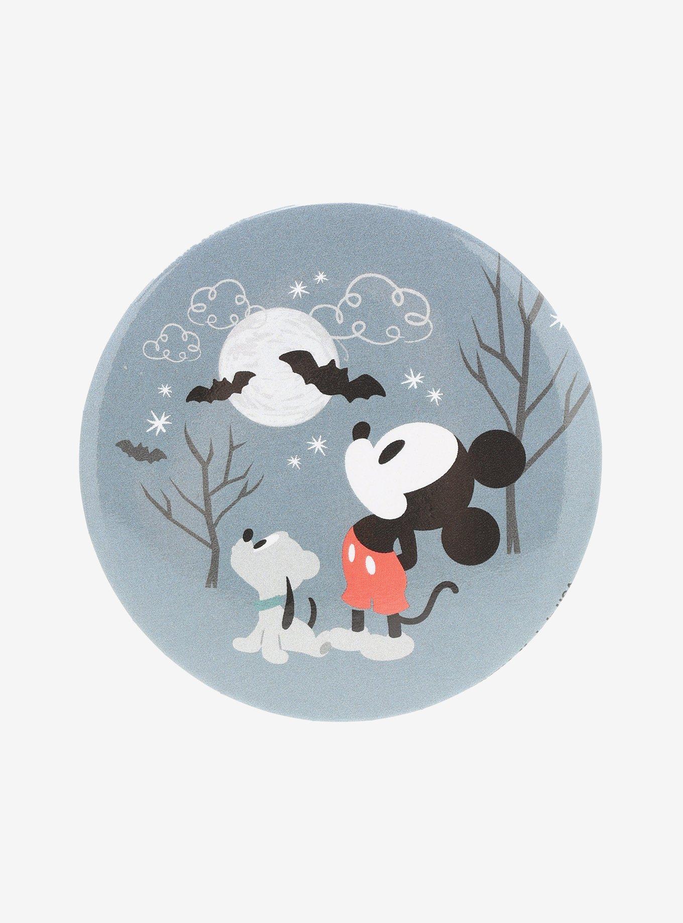Disney Mickey Mouse & Pluto Bats 3 Inch Button, , hi-res