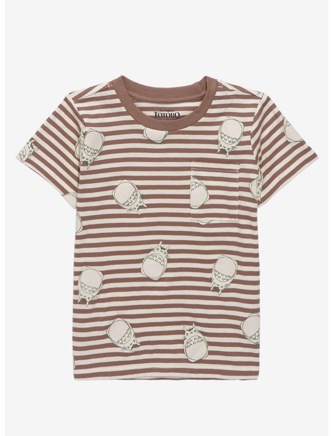 Our Universe Studio Ghibli My Neighbor Totoro Toddler Striped T-Shirt - BoxLunch Exclusive, MULTI, hi-res