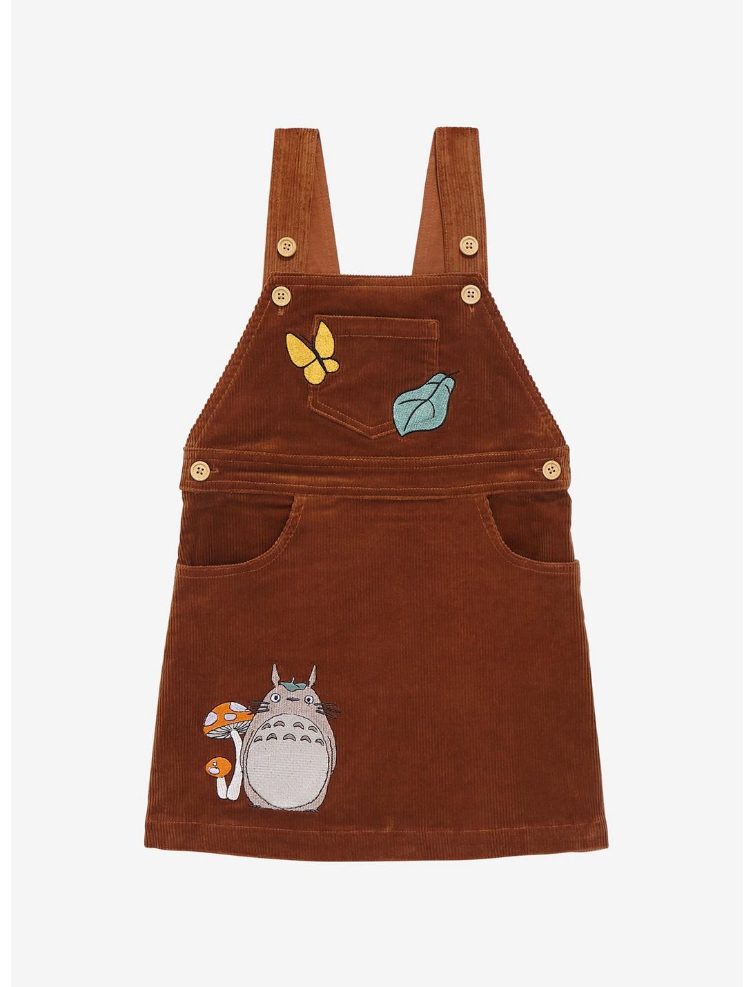 Our Universe Studio Ghibli My Neighbor Totoro Toddler Corduroy Skirtall - BoxLunch Exclusive, BROWN, hi-res