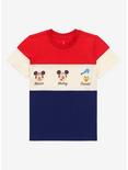 Disney Walt Disney World 50th Anniversary Mickey & Friends Toddler Panel T-Shirt - BoxLunch Exclusive, MULTI, hi-res