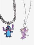Disney Lilo & Stitch: The Series Stitch & Angel Kisses Necklace Set - BoxLunch Exclusive, , hi-res