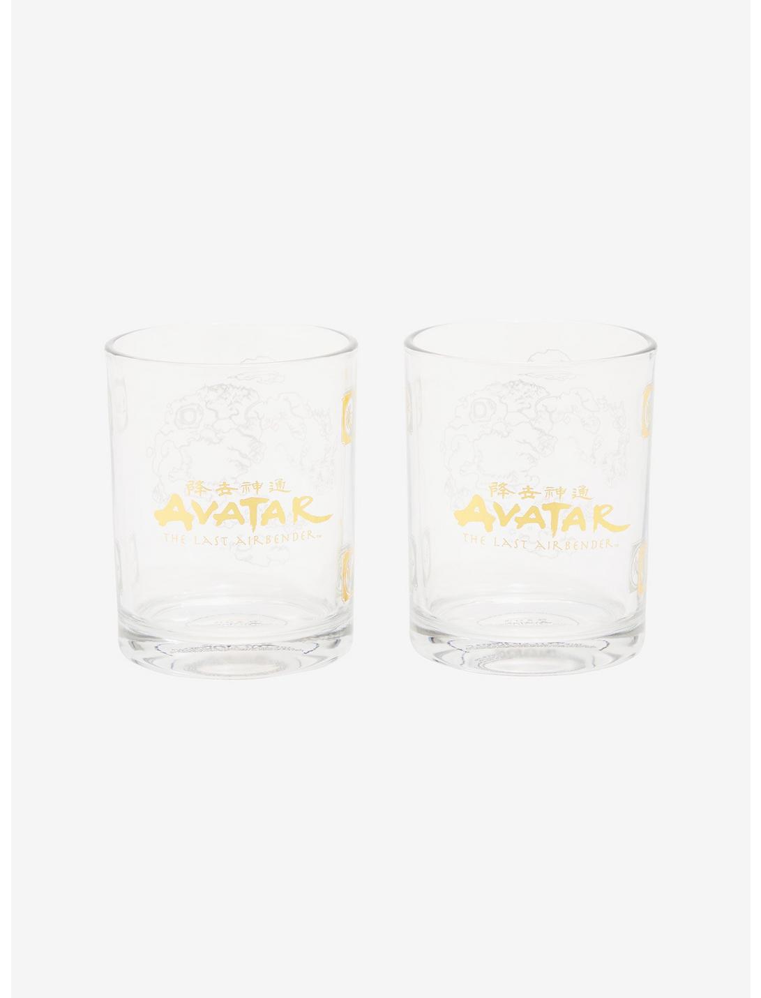 Avatar: The Last Airbender World Map Glass Cup Set, , hi-res