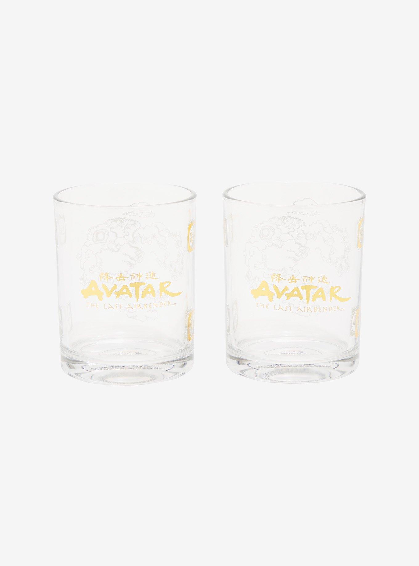 Avatar: The Last Airbender World Map Glass Cup Set, , hi-res