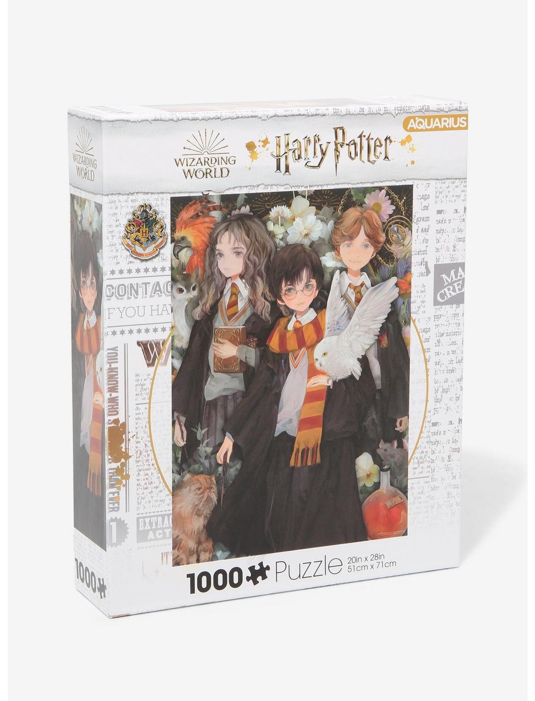 Harry Potter Floral Portrait 1000-Piece Puzzle, , hi-res