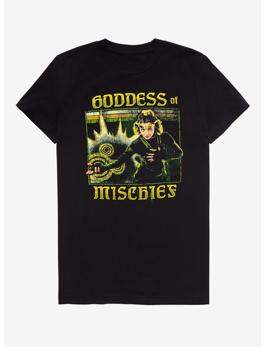 Marvel Loki Sylvie Goddess of Mischief Women’s T-Shirt - BoxLunch Exclusive, BLACK, hi-res