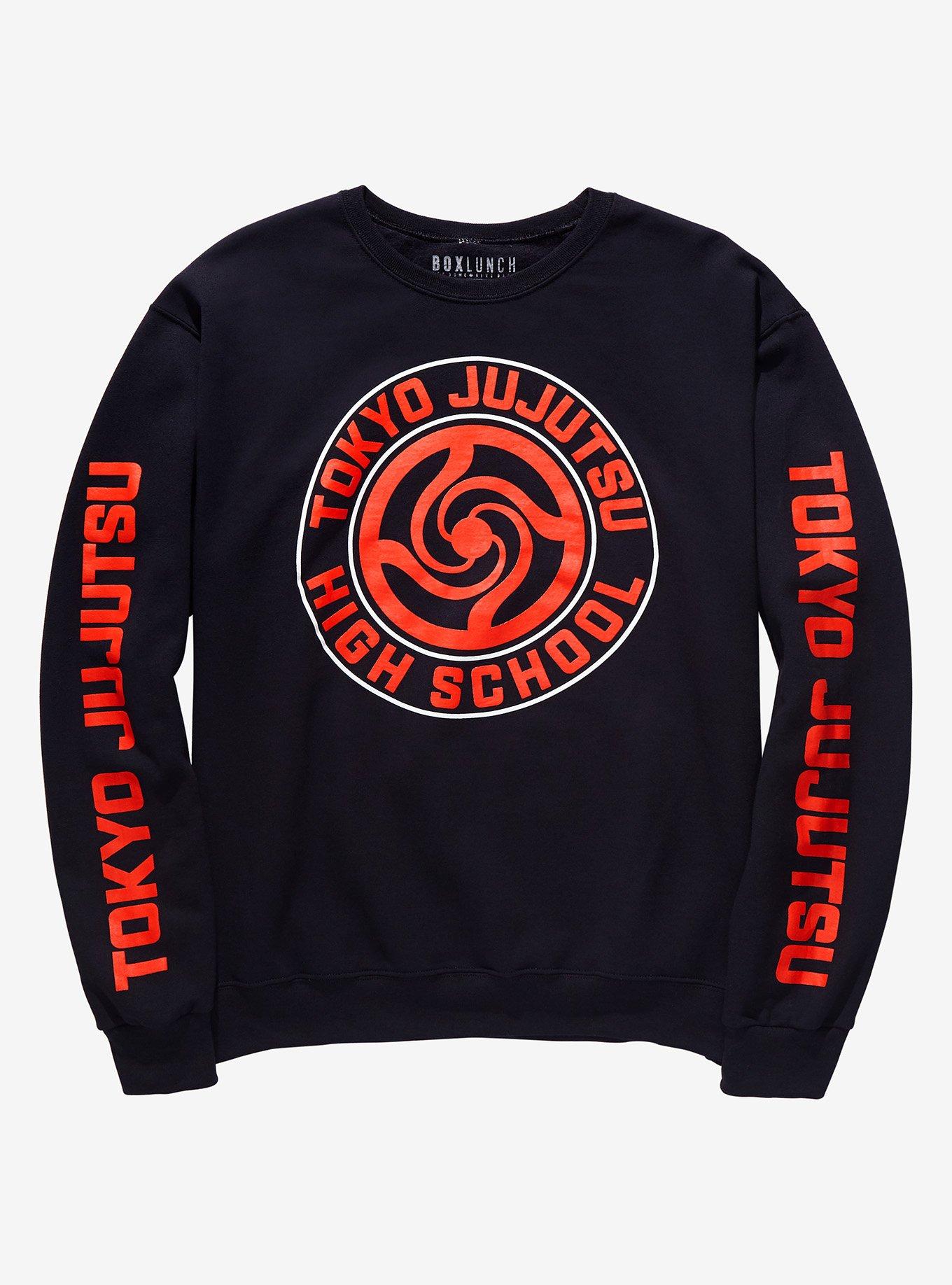 Jujutsu Kaisen Tokyo Jujutsu High School Crewneck - BoxLunch Exclusive, BLACK, hi-res