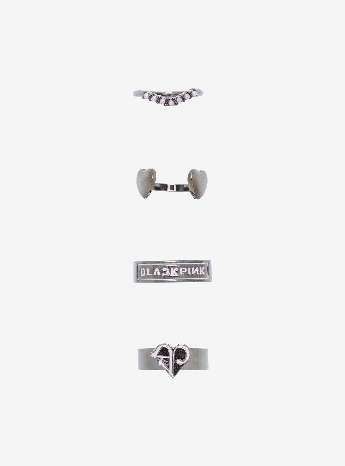 BLACKPINK Logo Ring Set, , hi-res