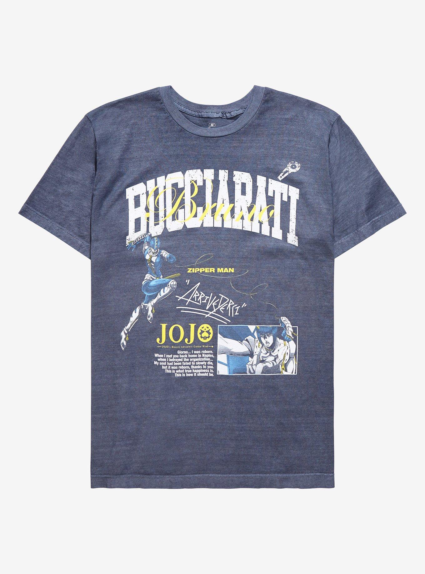 Bruno bucciarati store t shirt