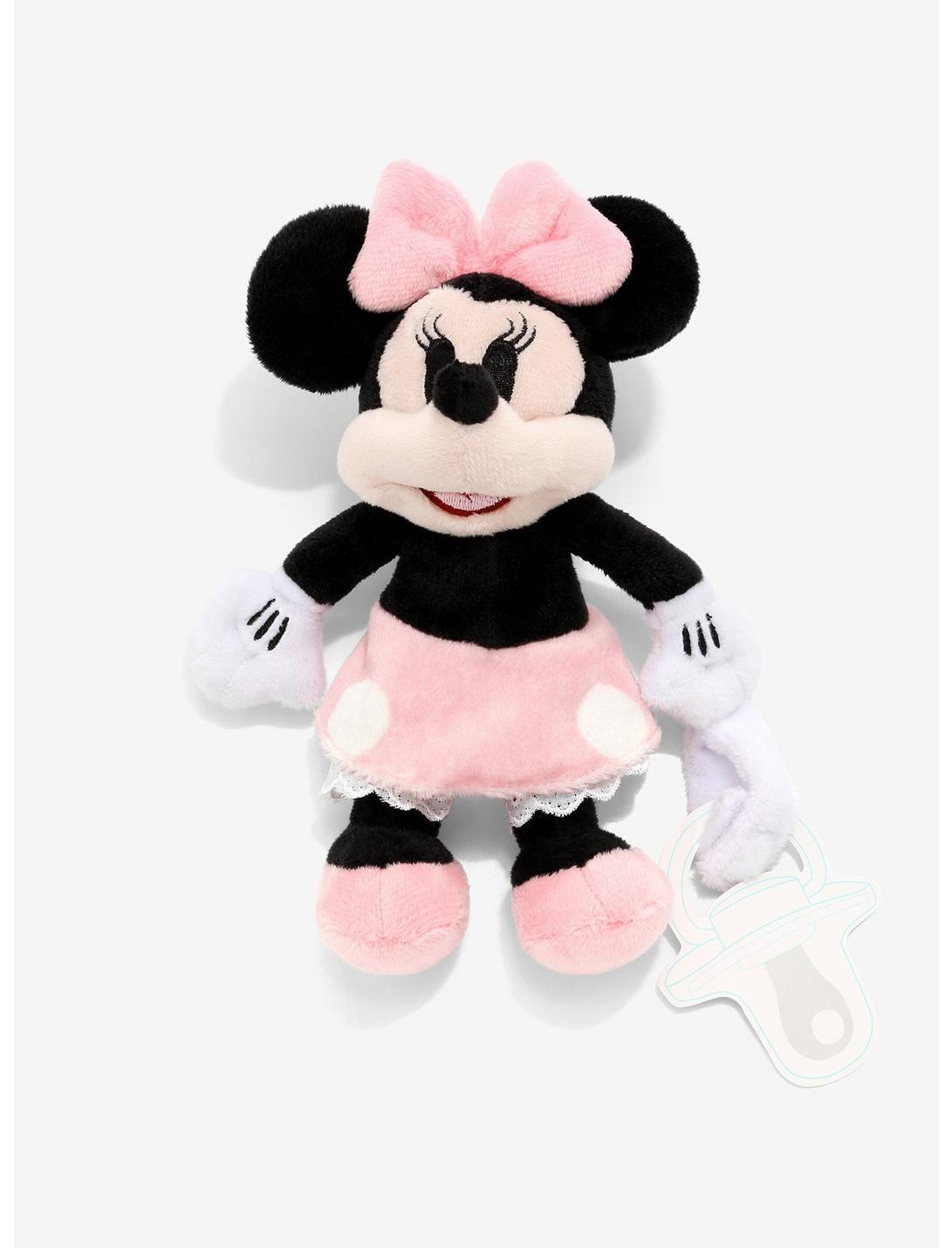 Disney Minnie Mouse Pacifier Buddy Plush - BoxLunch Exclusive, , hi-res