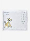 Disney The Lion King Simba Future King Monthly Milestones Blanket Set - BoxLunch Exclusive, , hi-res
