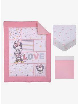 Disney Minnie Mouse Quilted Love Bed Set, , hi-res