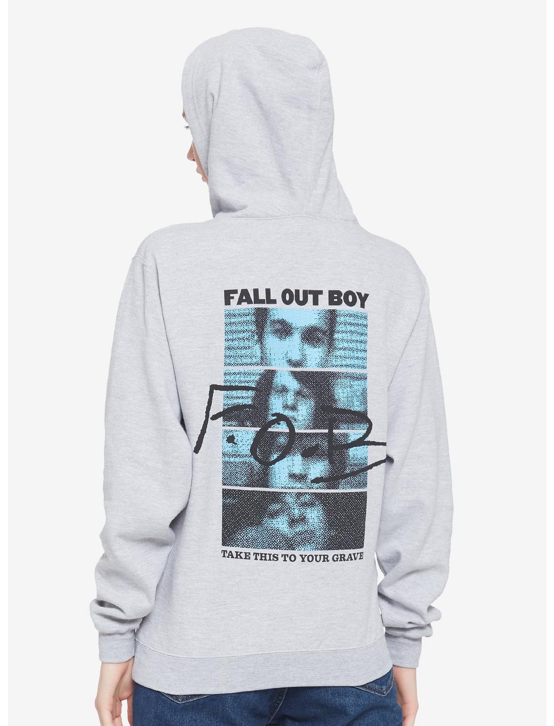 Fall Out Boy Take This To Your Grave Girls Hoodie, GREY, hi-res