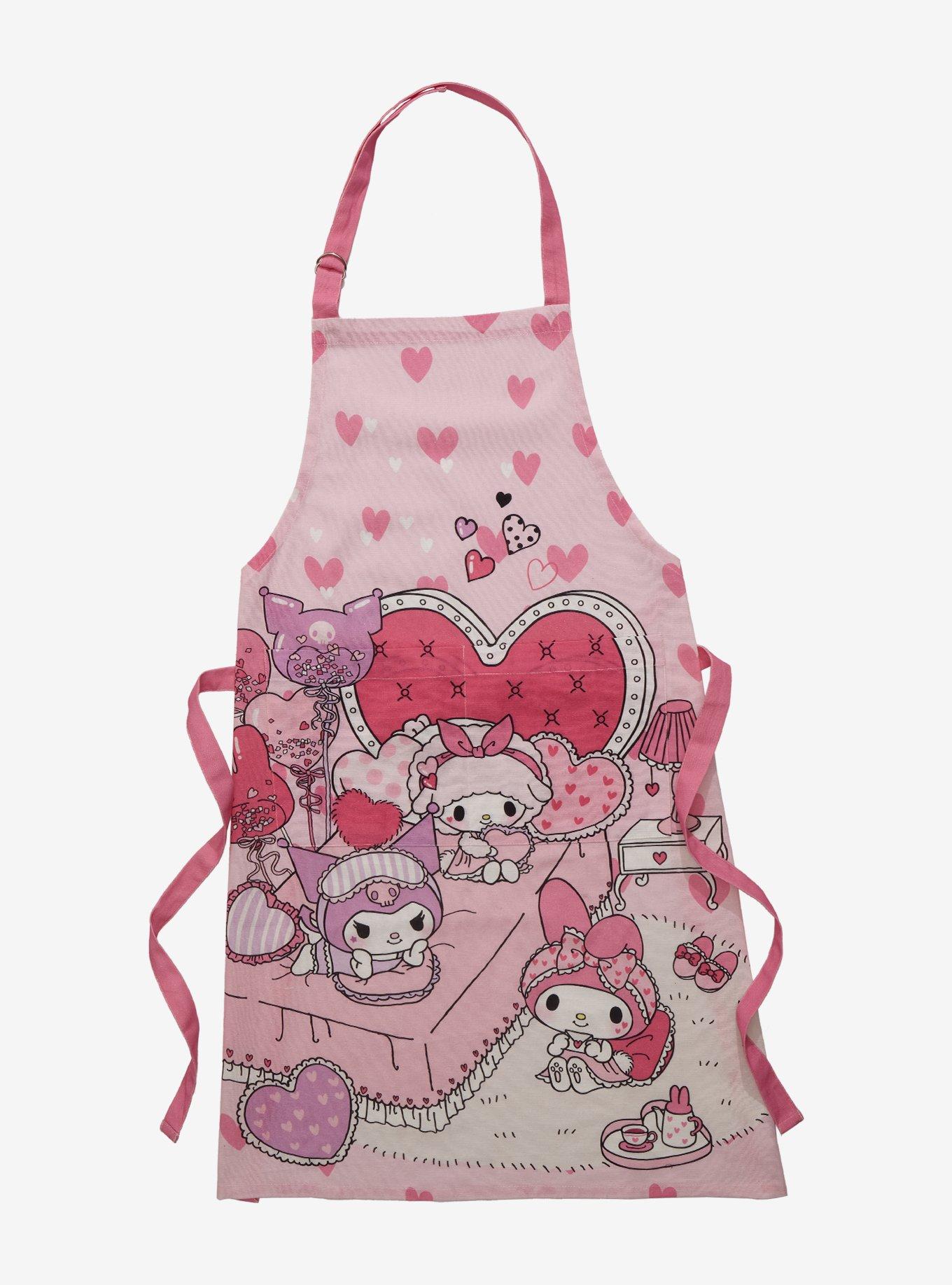 My Melody & Kuromi Slumber Party Apron, , hi-res