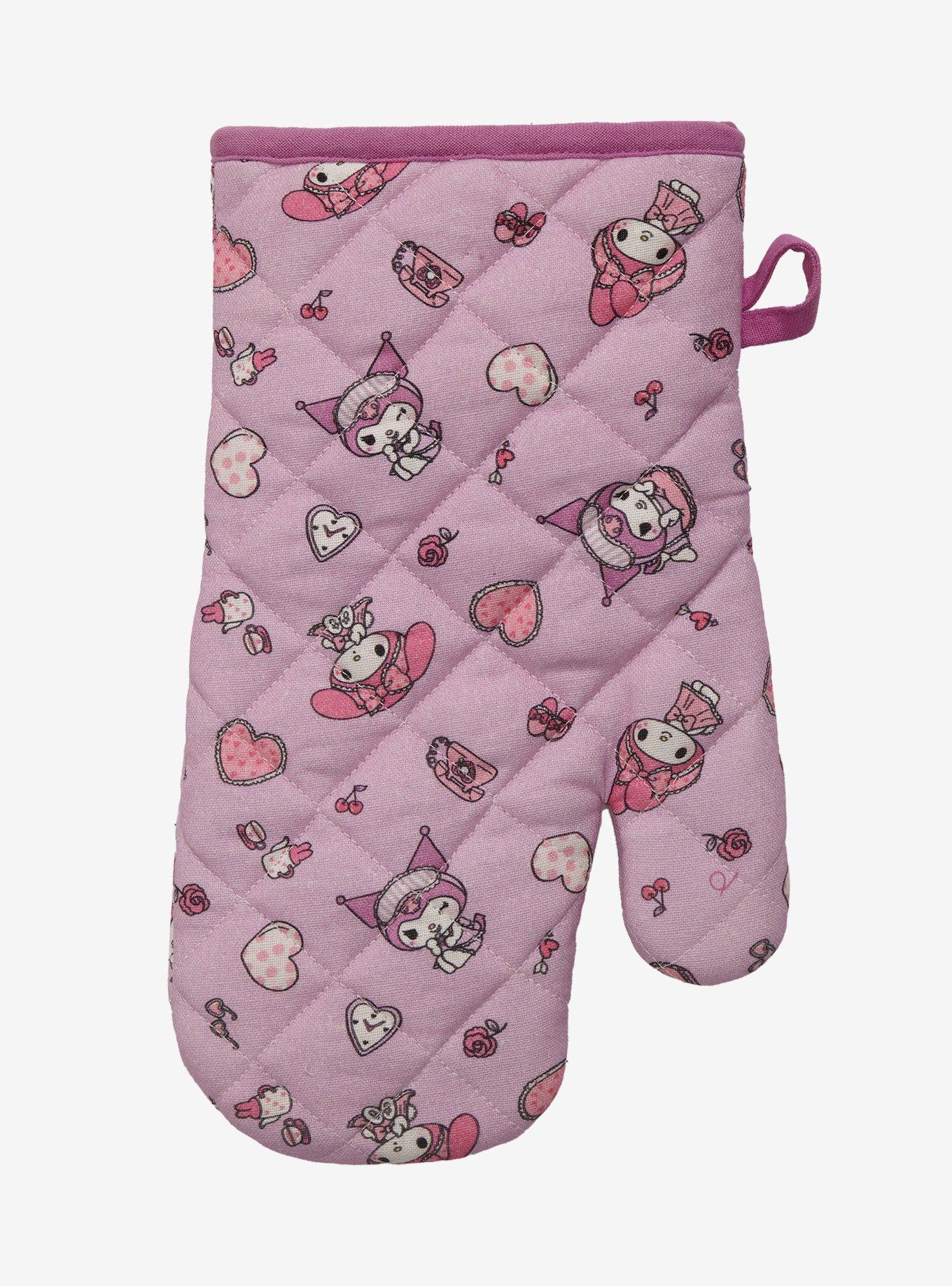 My Melody & Kuromi Slumber Party Oven Mitt, , hi-res view 1