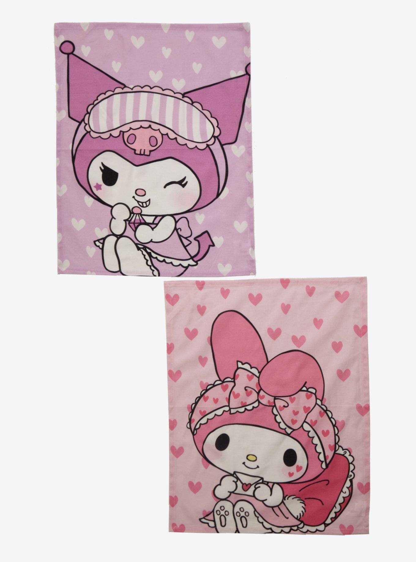 My Melody & Kuromi Slumber Party Towel Set, , hi-res