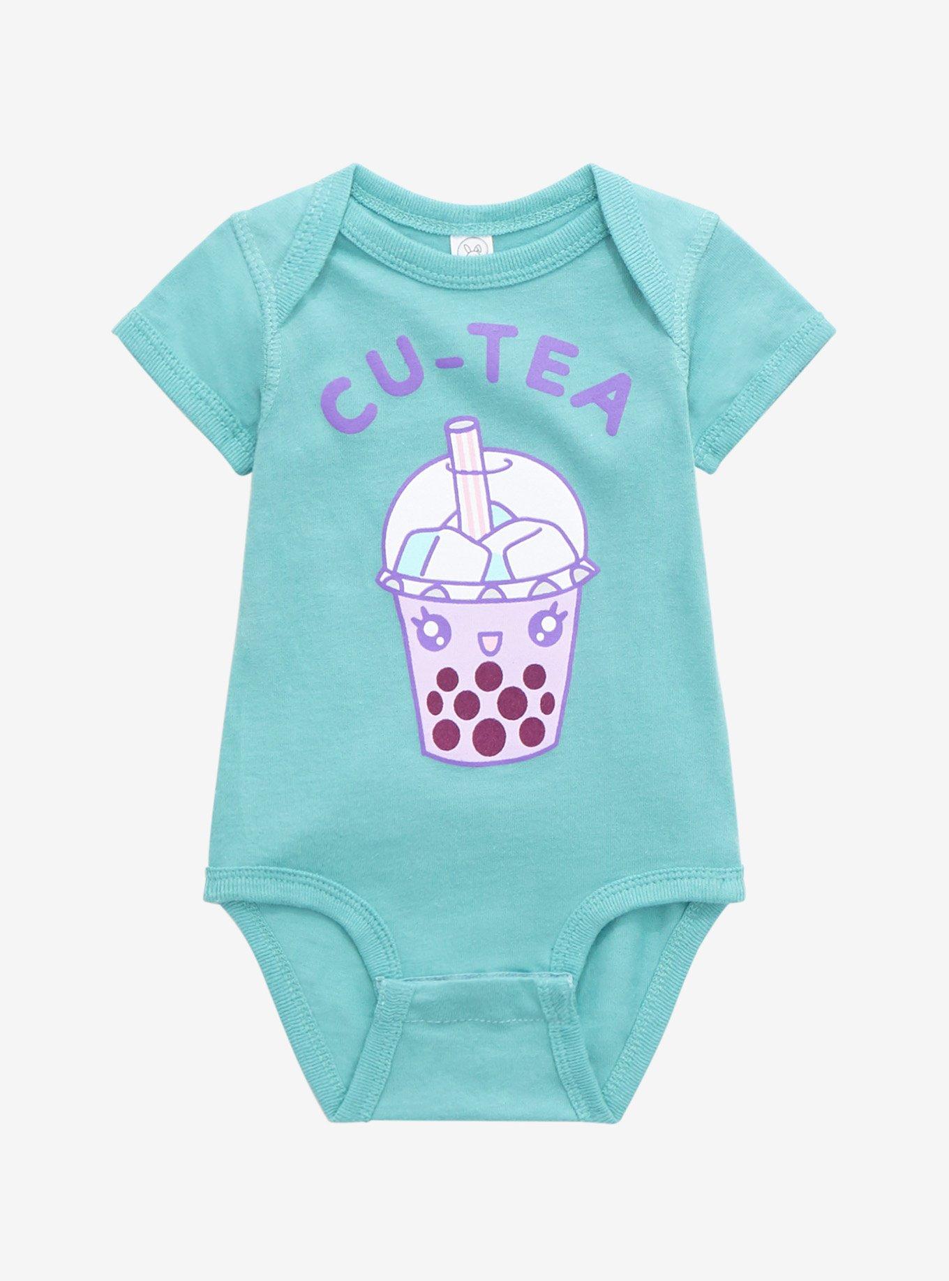 Cu-Tea Chibi Boba Infant One-Piece - BoxLunch Exclusive, SAGE, hi-res