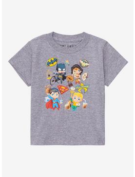 DC Comics Justice League Chibi Superman Toddler T-Shirt - BoxLunch Exclusive, , hi-res