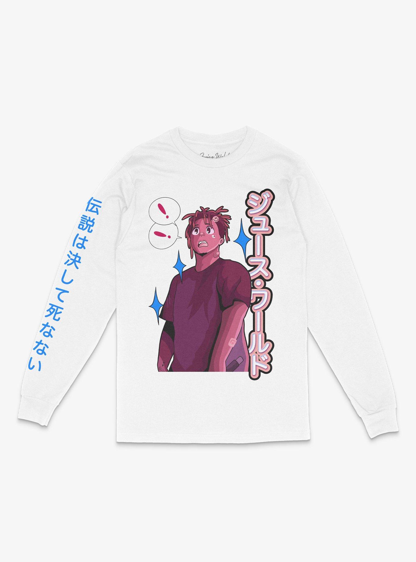 Tee Shirt Oversize Juice Wrld, Juice Wrld Shirt Hot Topic