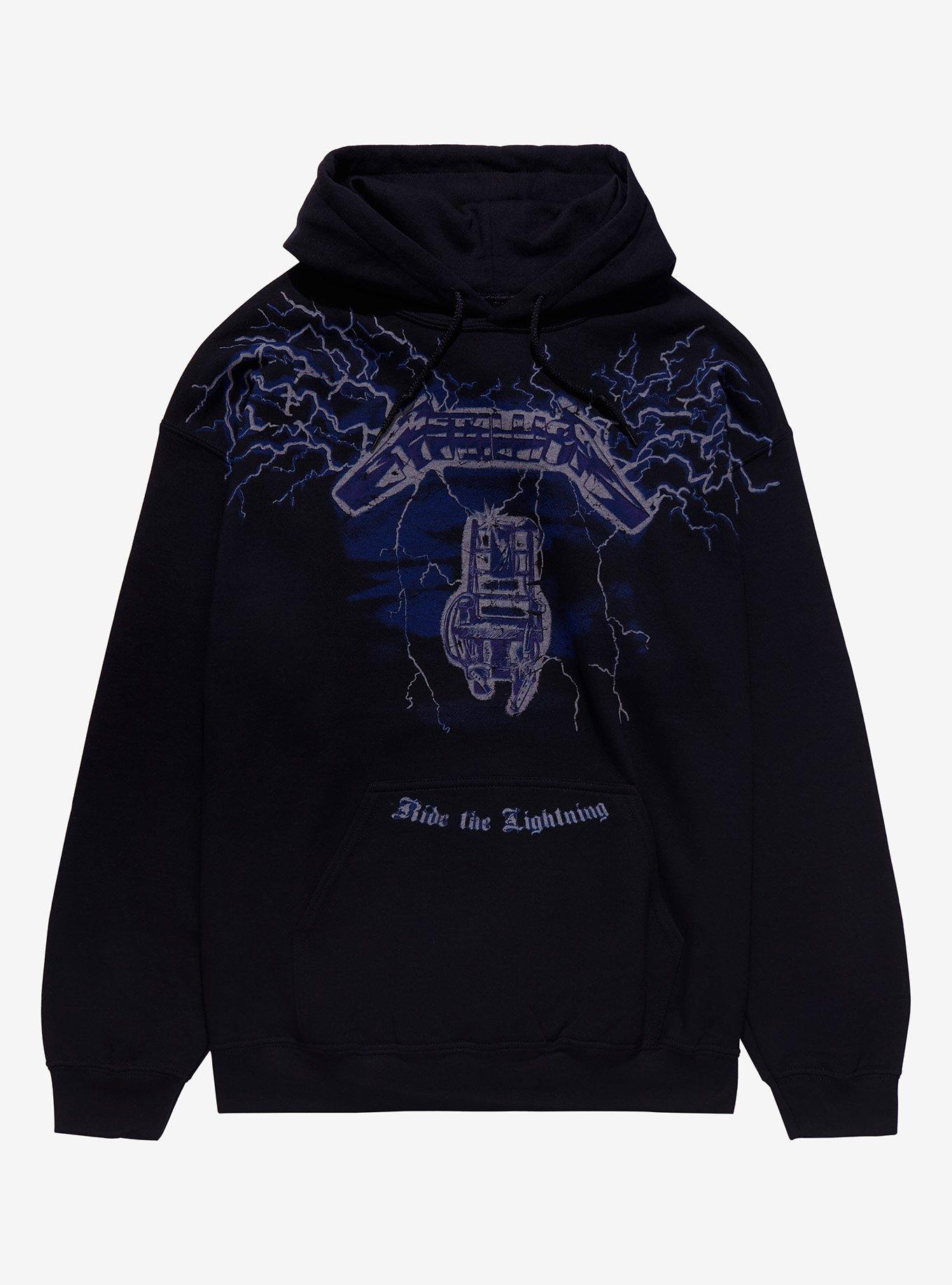 Metallica lightning hoodie new arrivals