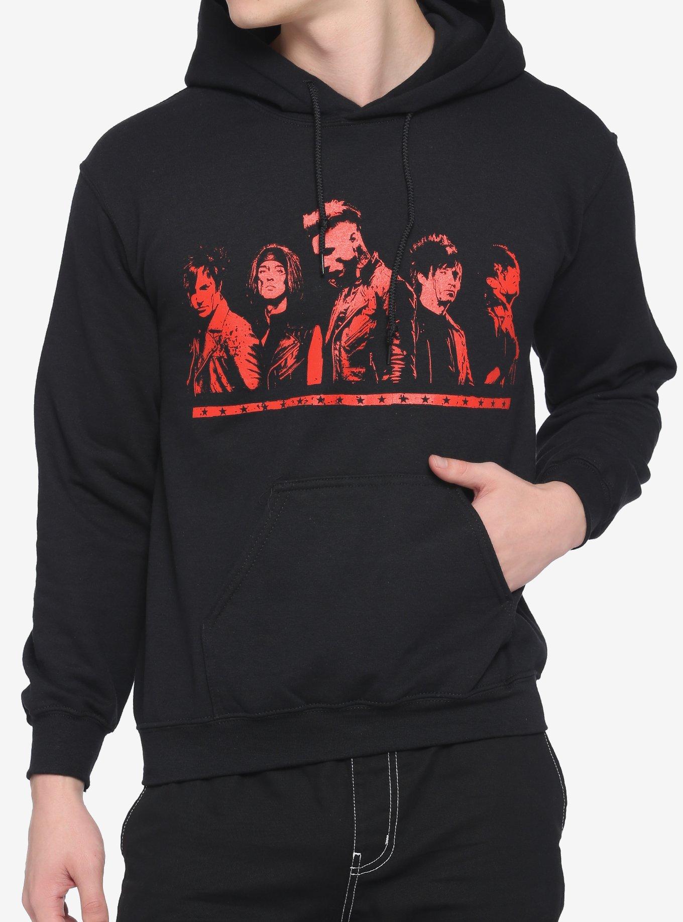 Black Veil Brides Group Portrait Hoodie, BLACK, hi-res