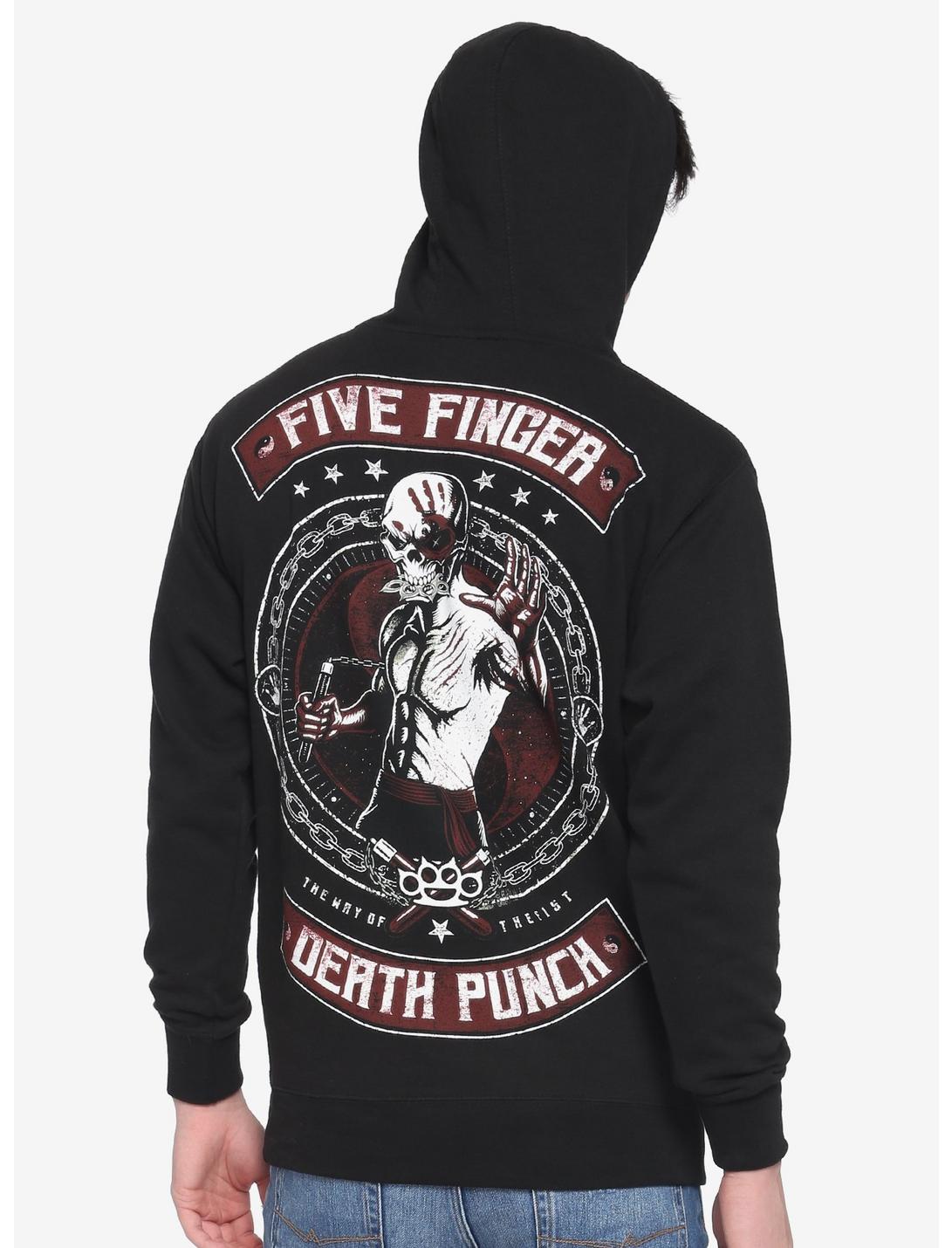 Five Finger Death Punch The Way Of The Fist Hoodie, BLACK, hi-res