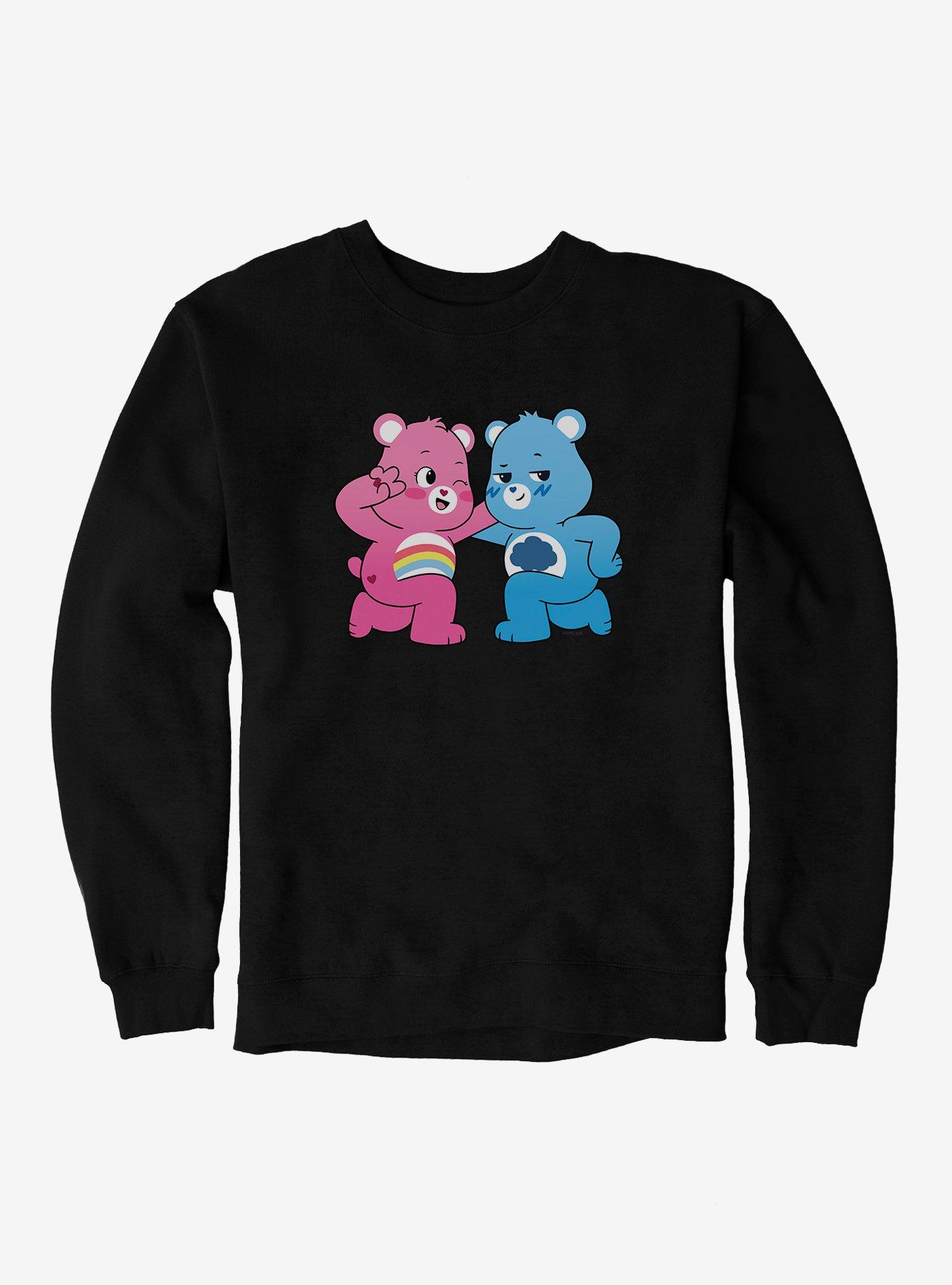 Care Bears Grumpy And Cheer Cool Pose Sweatshirt | Hot Topic