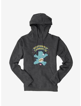 Care Bears Wish Bear Emotionally Exhausted Hoodie, CHARCOAL HEATHER, hi-res