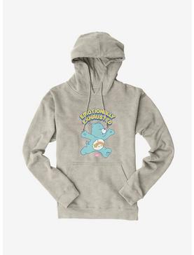 Care Bears Wish Bear Emotionally Exhausted Hoodie, OATMEAL HEATHER, hi-res