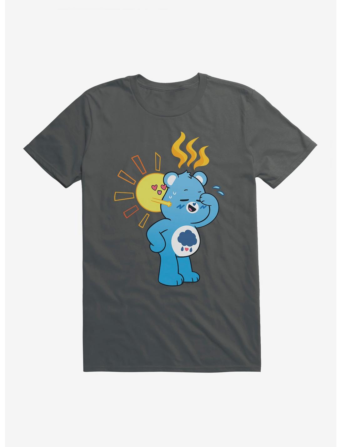 Plus Size Care Bears Grumpy Hot Sun Hug T-Shirt, , hi-res