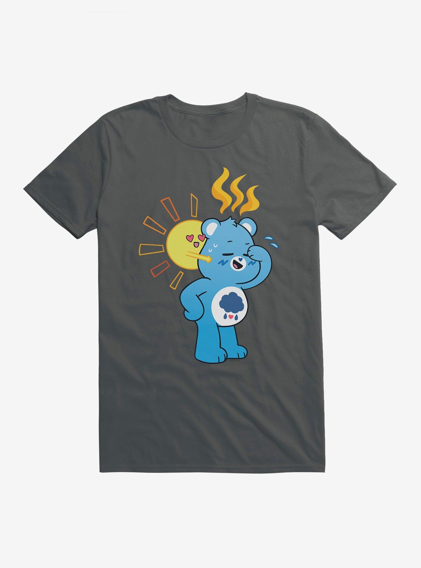 Plus Size Care Bears Grumpy Hot Sun Hug T-Shirt, , hi-res