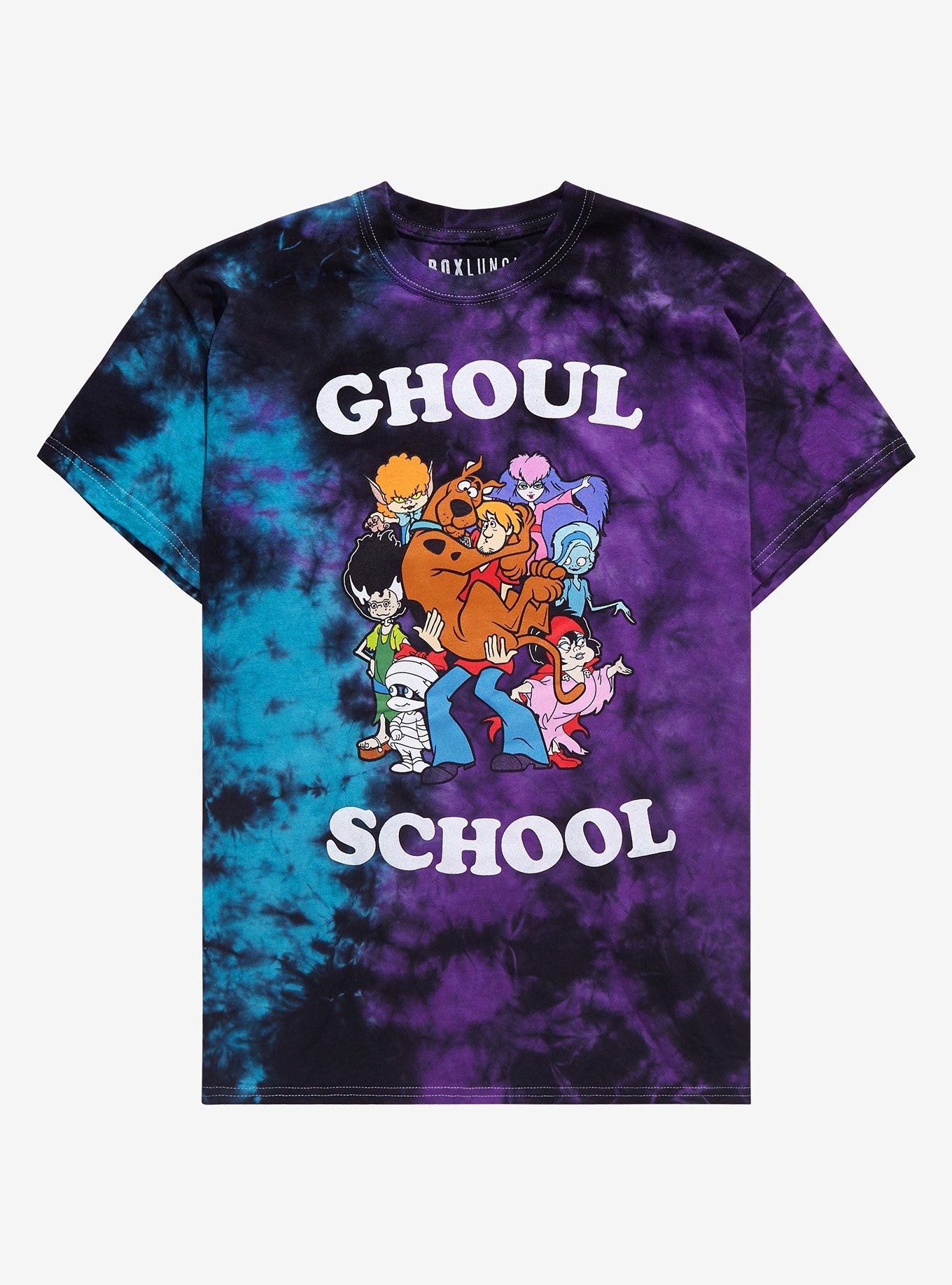 Scooby-Doo Ghoul School Tie-Dye T-Shirt - BoxLunch Exclusive, TIE DYE, hi-res