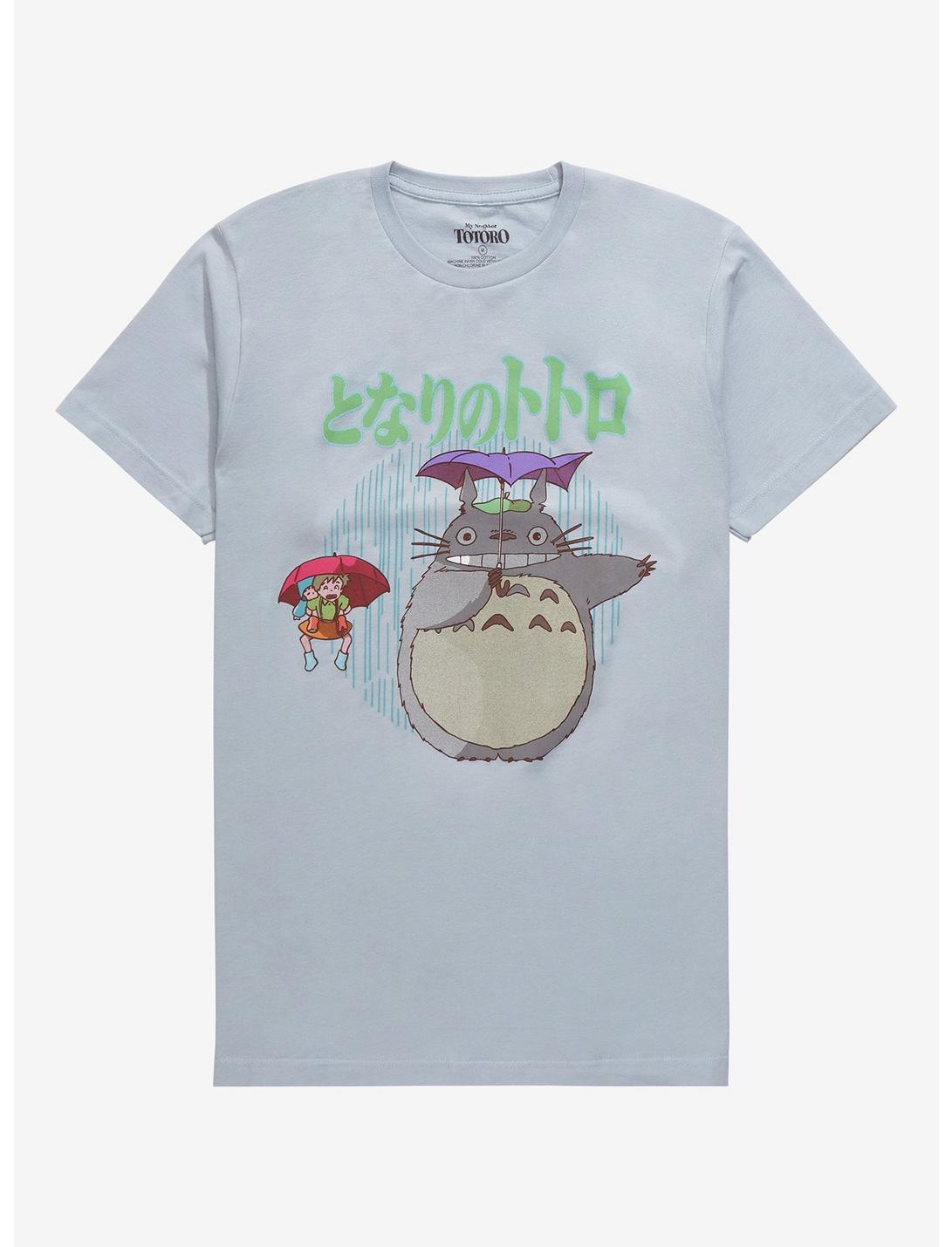 Studio Ghibli My Neighbor Totoro Rainy Day T-Shirt - BoxLunch Exclusive, TEAL, hi-res