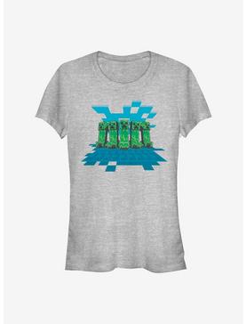 Minecraft Creeper Mob Girls T-Shirt, , hi-res