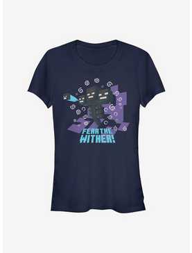 Minecraft Fear The Wither Girls T-Shirt, , hi-res