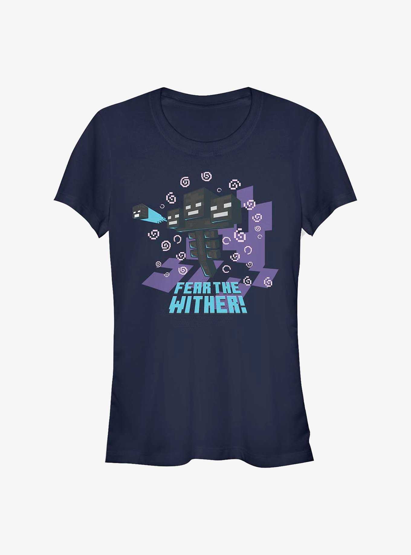 Minecraft Fear The Wither Girls T-Shirt, , hi-res
