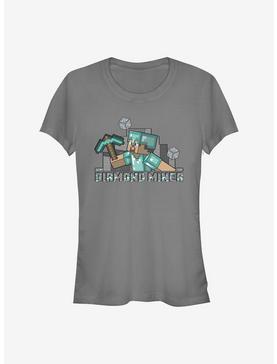 Minecraft Miner Steve Girls T-Shirt, , hi-res