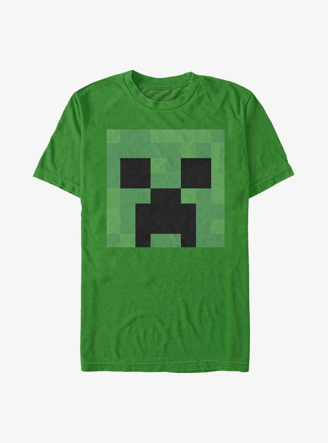Minecraft Creeper Big Face T-Shirt, , hi-res