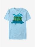 Minecraft Creeper Mob T-Shirt, LT BLUE, hi-res
