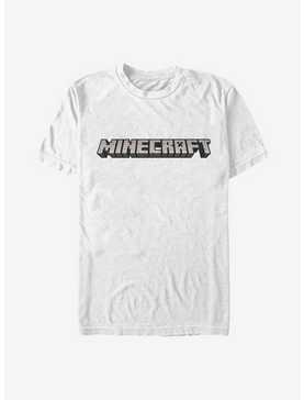 Minecraft Minecraft Logo White T-Shirt, , hi-res