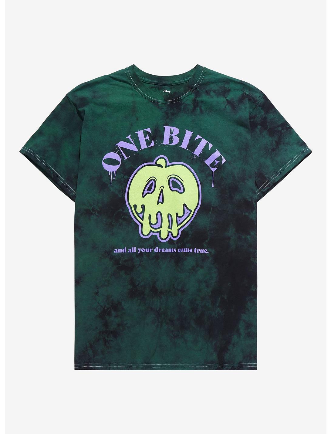 Disney Snow White and the Seven Dwarves One Bite Tie-Dye T-Shirt - BoxLunch Exclusive, TIE DYE, hi-res