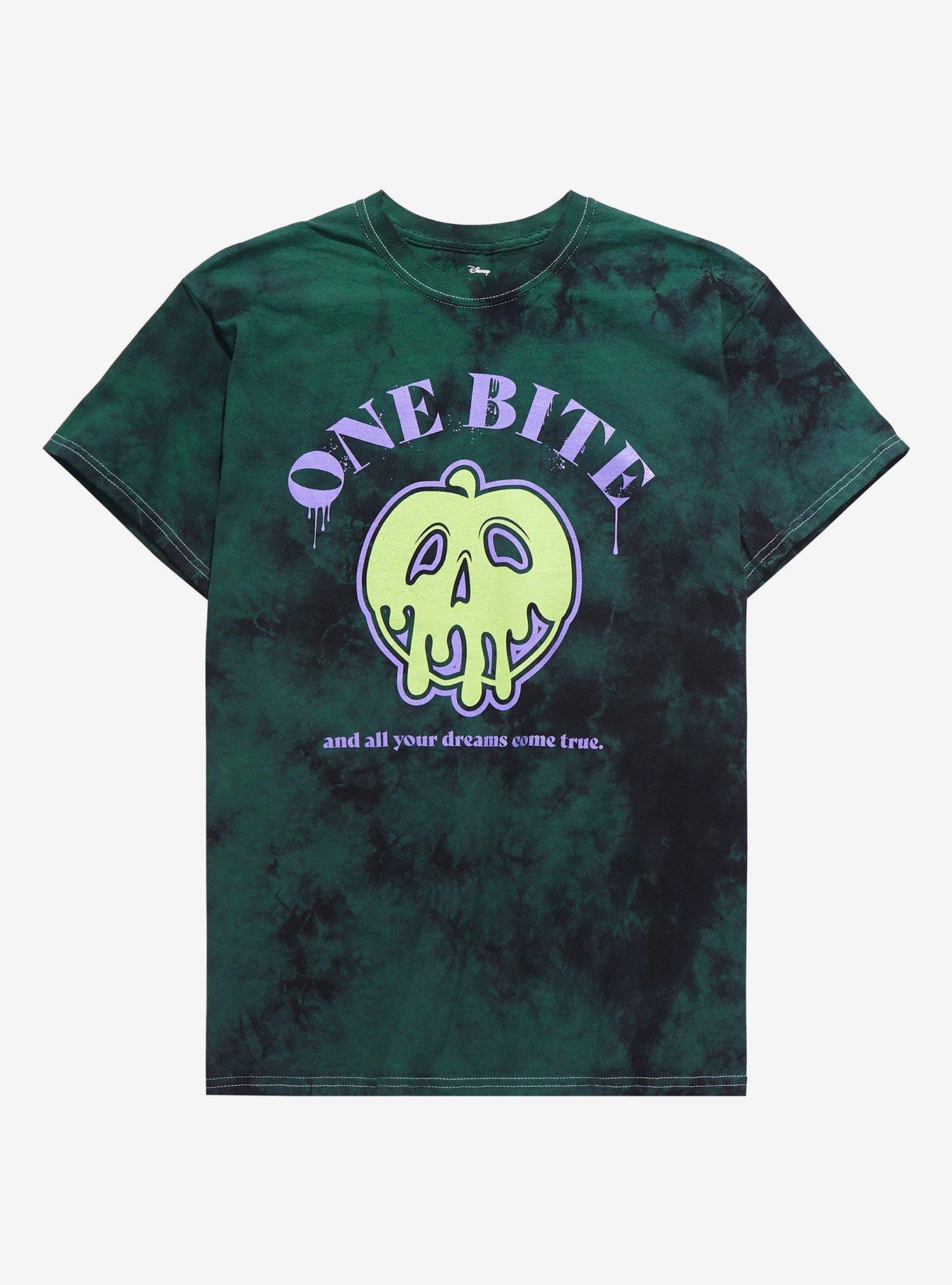 Disney Snow White and the Seven Dwarves One Bite Tie-Dye T-Shirt - BoxLunch Exclusive, TIE DYE, hi-res