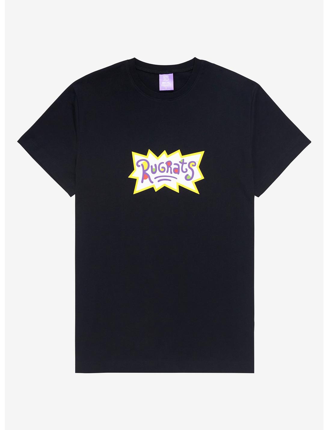 Cakeworthy Nickelodeon Rugrats Logo T-Shirt, BLACK, hi-res