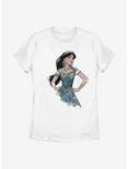 Disney Aladdin 2019 Jasmine Sketch Womens T-Shirt, WHITE, hi-res