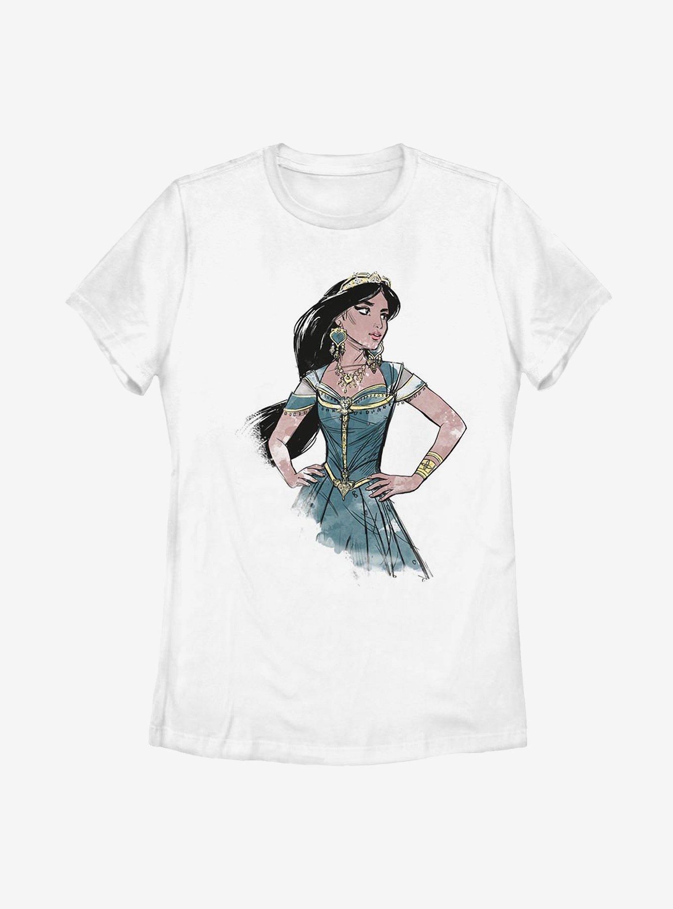 Disney Aladdin 2019 Jasmine Sketch Womens T-Shirt, , hi-res