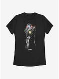 Marvel Avengers Shattered Logo Womens T-Shirt, BLACK, hi-res