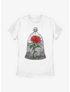 Disney Beauty And The Beast Glass Rose Womens T-Shirt, , hi-res