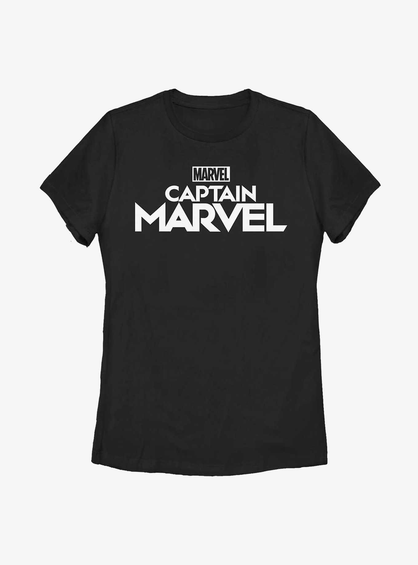 Marvel Captain Marvel Classic Logo Womens T-Shirt, , hi-res